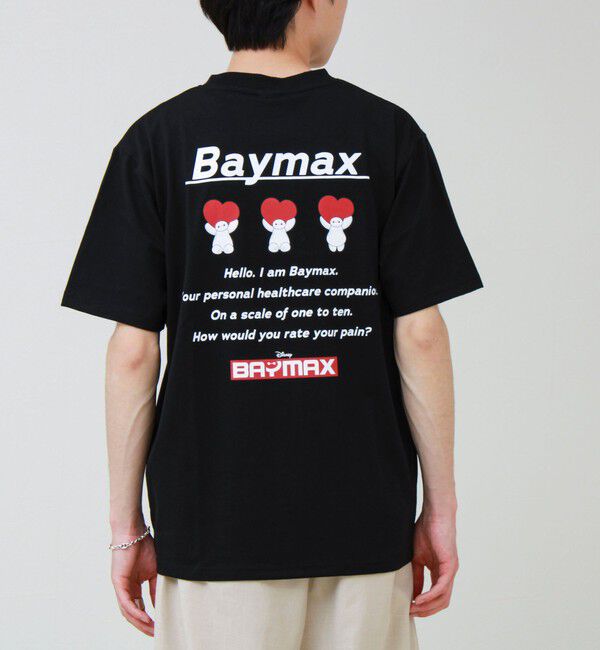 GLOSTER「【ユニセックスで着れる】ベイマックス＆スティッチ バックプリントＴ」|Tシャツ・カットソー|