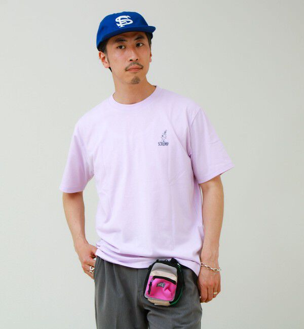 GLOSTER「【ユニセックスで着れる】ベイマックス＆スティッチ バックプリントＴ」|Tシャツ・カットソー|