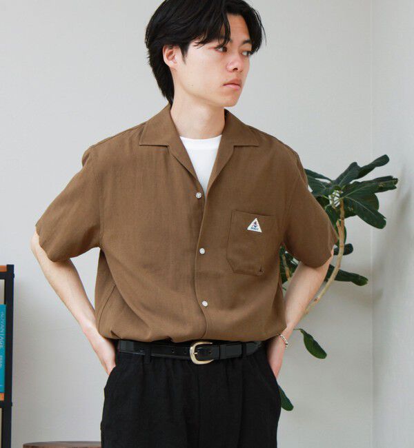 GLOSTER「【GEVACO/ゲバコ】イタリアンカラーシャツ」|シャツ・ブラウス|