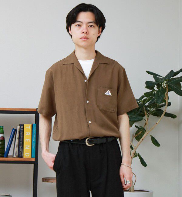 GLOSTER「【GEVACO/ゲバコ】イタリアンカラーシャツ」|シャツ・ブラウス|