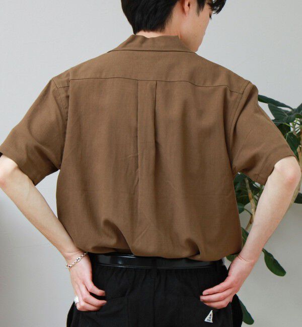 GLOSTER「【GEVACO/ゲバコ】イタリアンカラーシャツ」|シャツ・ブラウス|