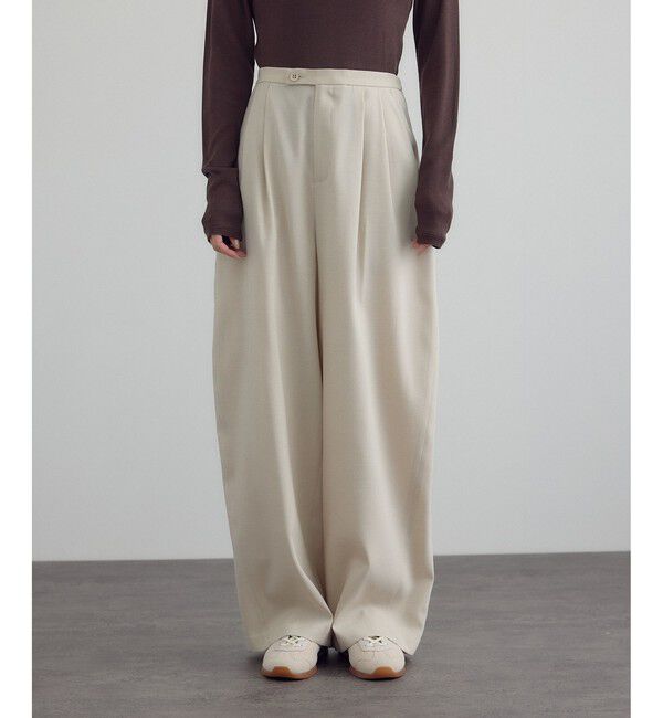 SALON adam et rope'「トレビラツイルカービーパンツ」|チノ|