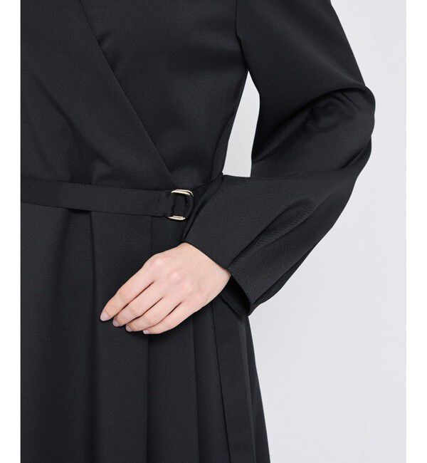 ROPE「タックフレアステッチワンピース」|ワンピース|