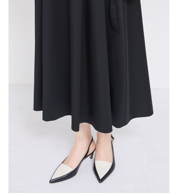 ROPE「タックフレアステッチワンピース」|ワンピース|