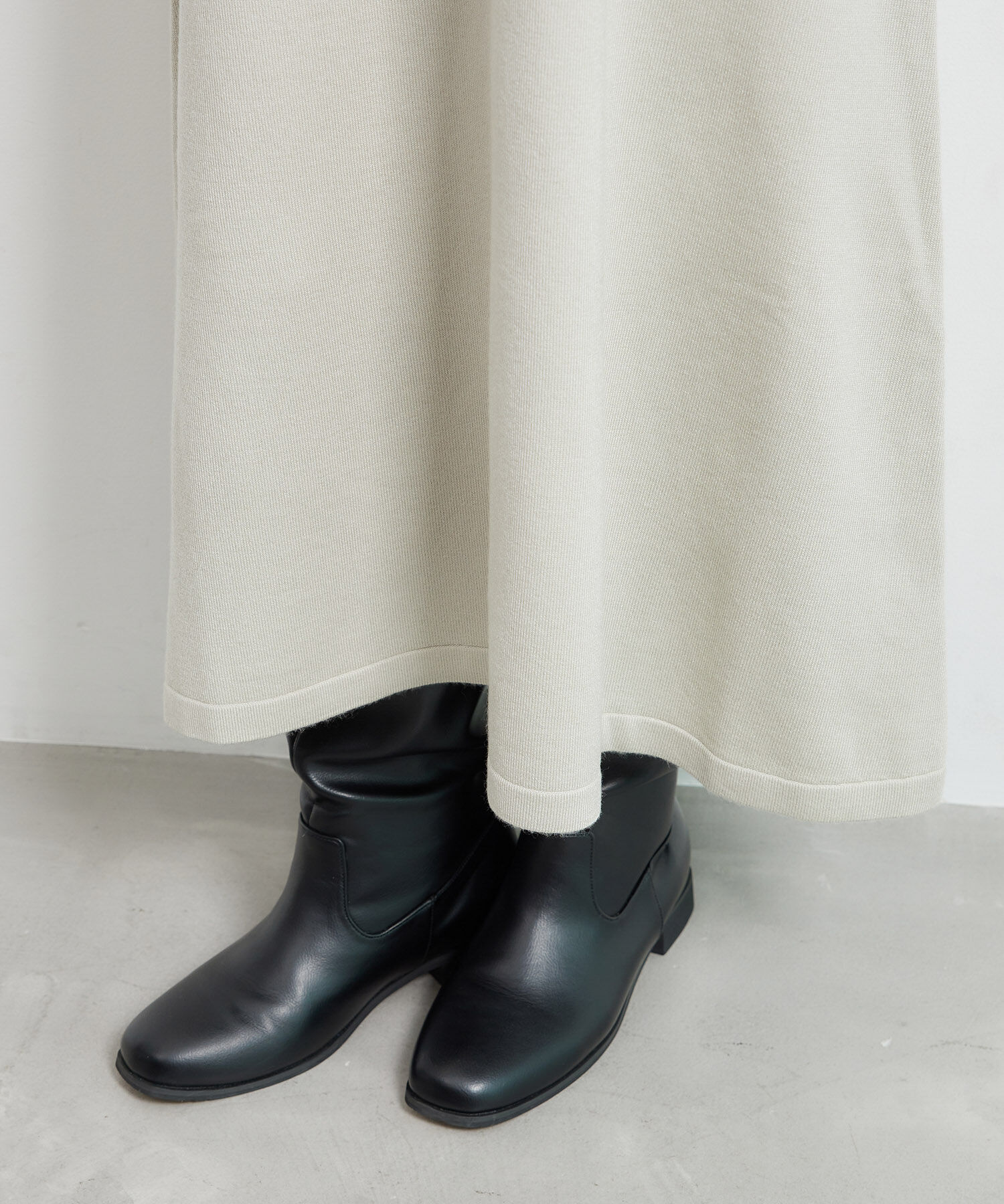 Rope&rsquo;Picnic「ハイネックニットワンピース/アンチピリング」|ワンピース|