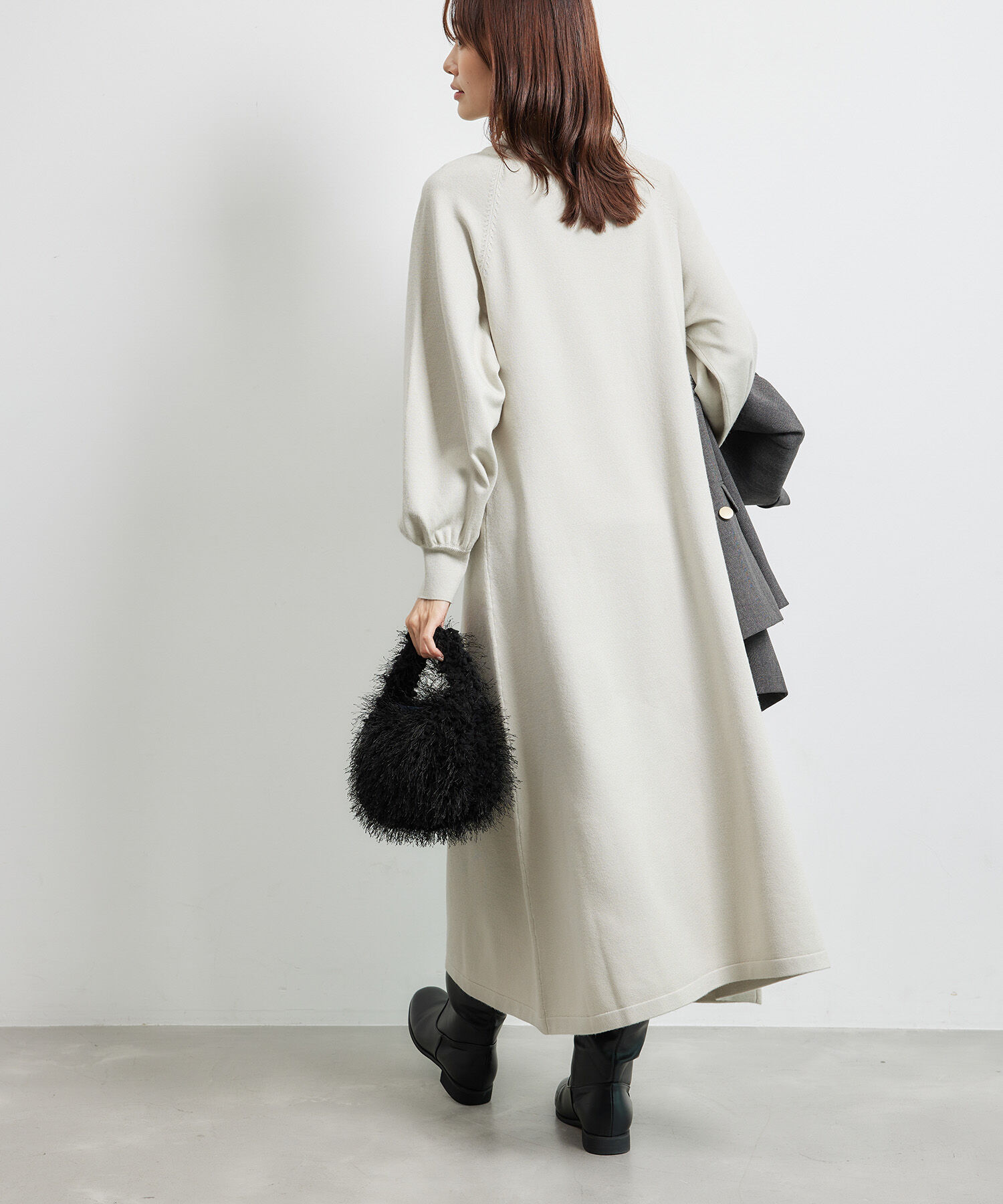 Rope&rsquo;Picnic「ハイネックニットワンピース/アンチピリング」|ワンピース|