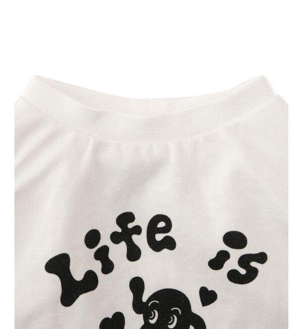 ROPE PICNIC PASSAGE「【Chocomoo&times;ROPE' PICNIC】【DOG】【接触冷感】ロゴTシャツ」|その他|