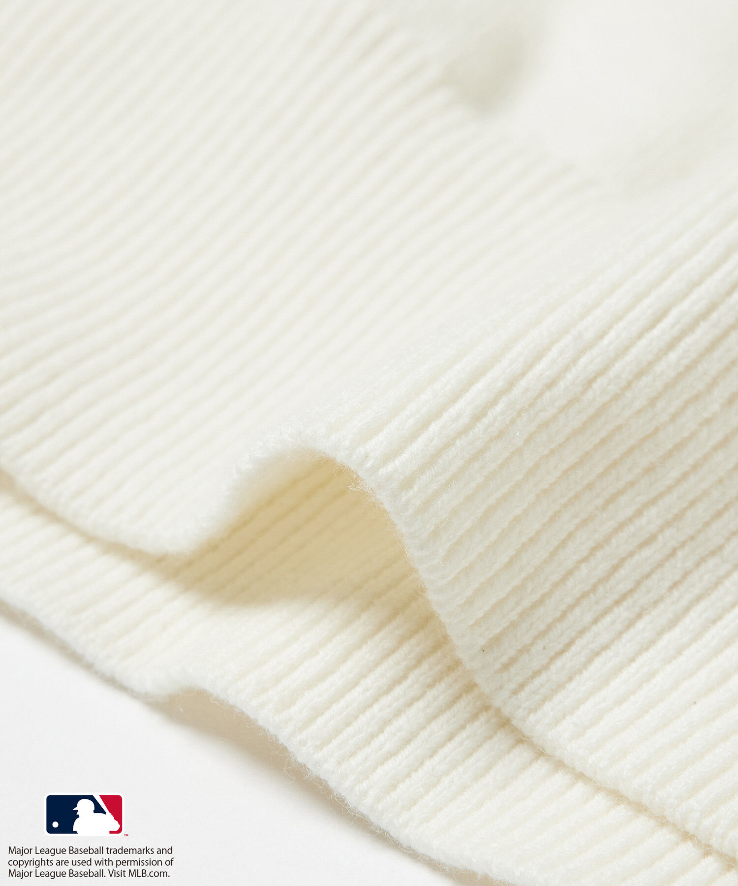 ADAM ET ROPE'「【MLB COLLECTION BY JUN】クラシックロゴニットベスト」|ベスト・ジレ|