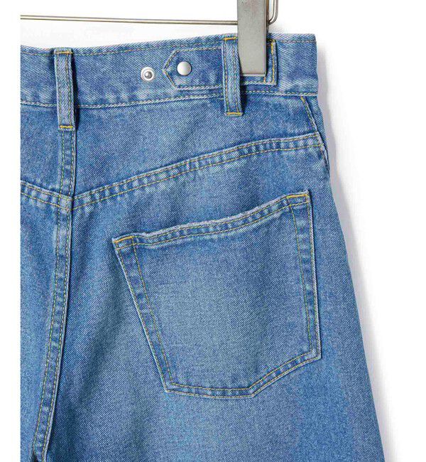 ADAM ET ROPE'「【サステナブル】ルーズフィットアジャストデニム」|デニム|