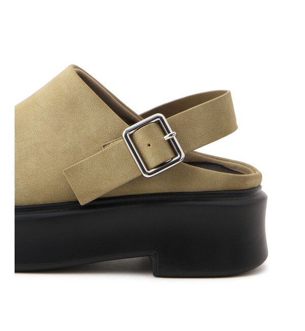 ADAM ET ROPE'「【定番人気】・【新色追加】ボリュームソールベルトクロッグ」|サンダル|