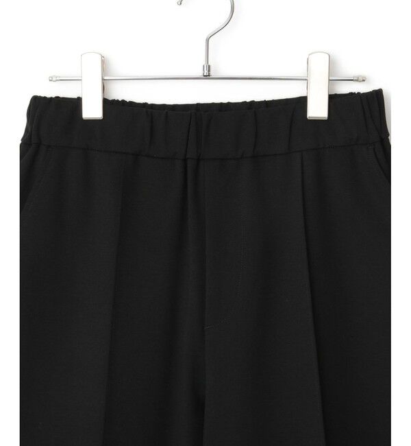 ADAM ET ROPE'「ピンタックイージーハーフパンツ」|チノ|