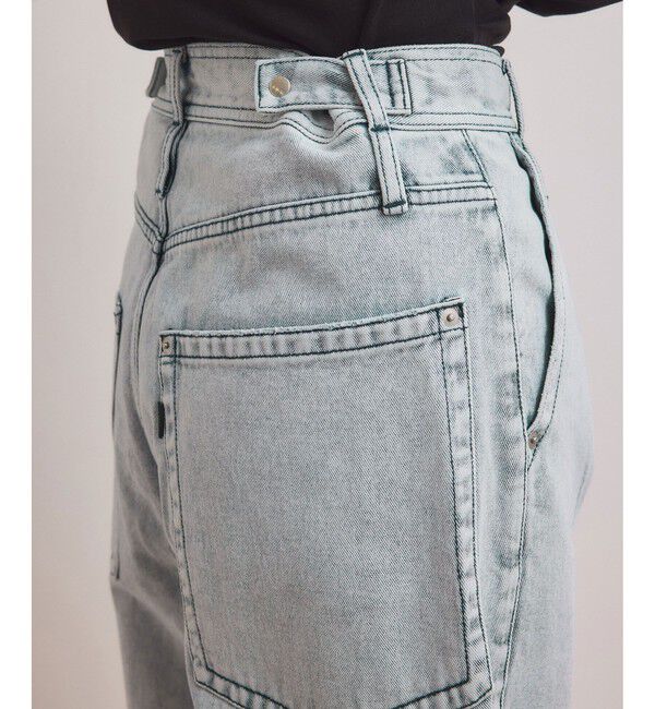 ADAM ET ROPE'「【WEB限定】・【サステナブル】ディープライズワイドデニム」|デニム|