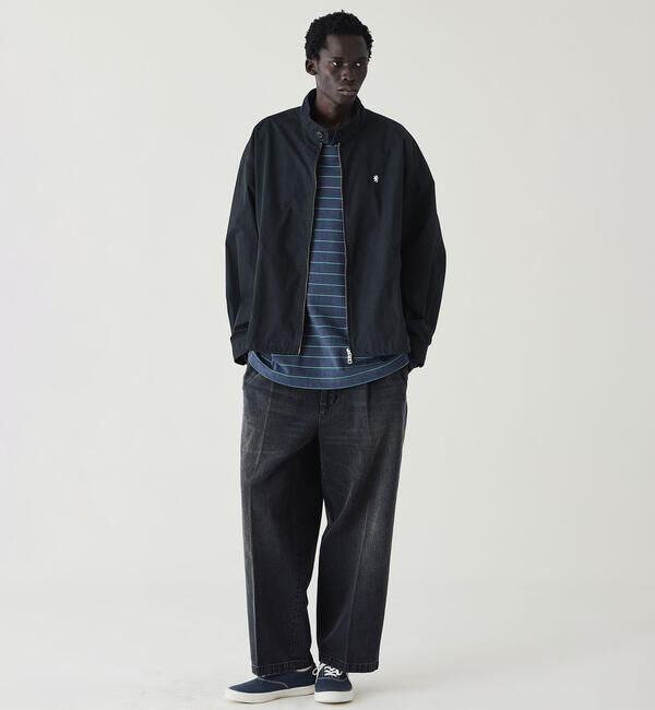  「FARAH | ツータック ワイドデニムパンツ MEN」|デニム|