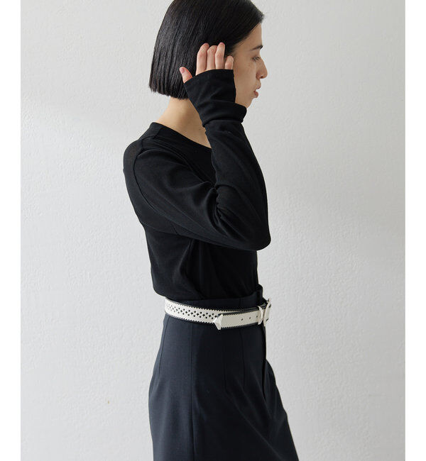  「【myporter】ロングスリーブTシャツ」|Tシャツ・カットソー|