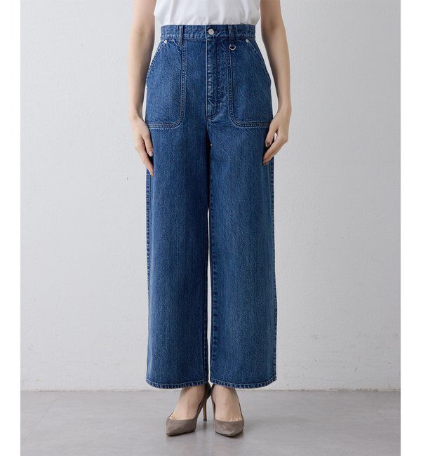 THE PAUSE「【THE PAUSE】デニムベイカーパンツ」|チノ|