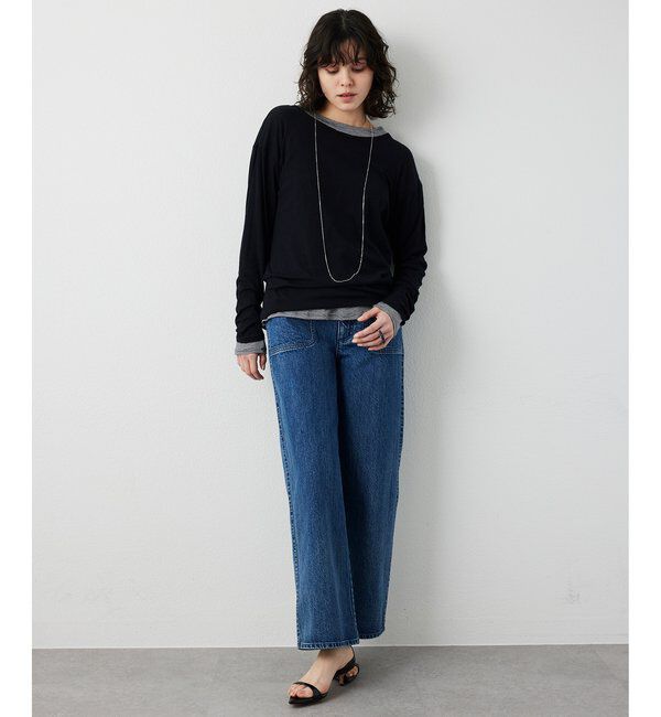 THE PAUSE「【THE PAUSE】デニムベイカーパンツ」|チノ|