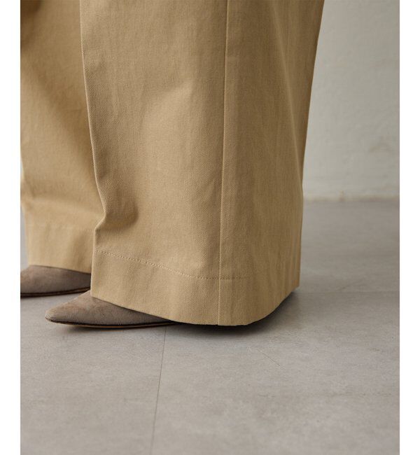  「＜WEB限定＞【Nuition】ドロストチノパンツ」|チノ|