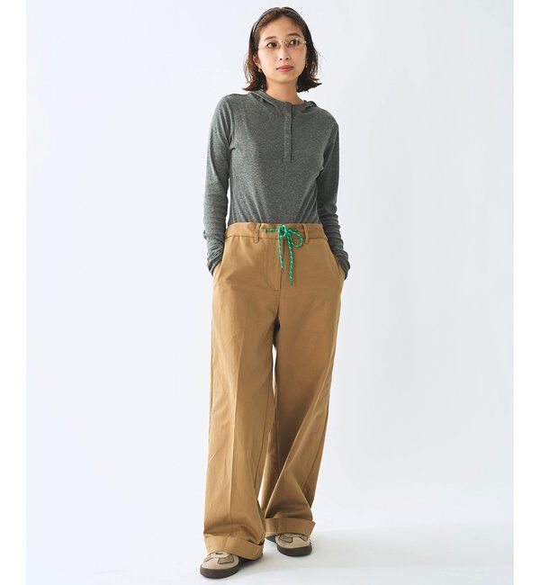  「＜WEB限定＞【Nuition】ドロストチノパンツ」|チノ|
