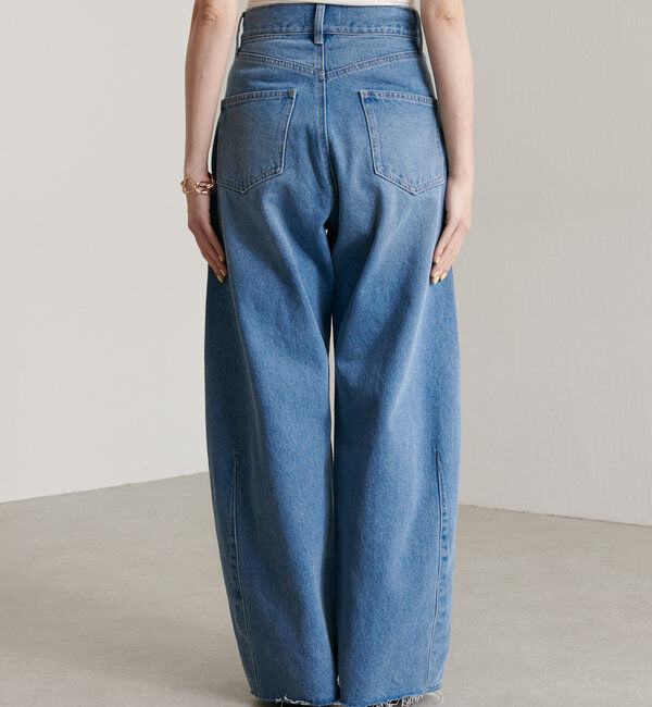  「【累計販売2.５万本】ブルージュデニム」|デニム|