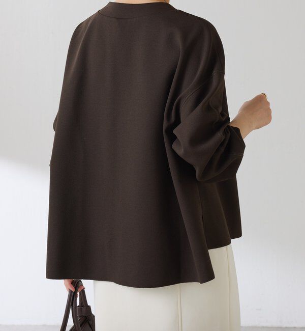  「《WEB限定/気温調整に◎》メタル釦ジョーゼットカーディガン」|Tシャツ・カットソー|