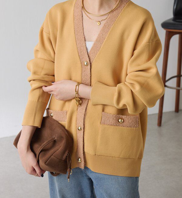  「ハーフミラノニットカーディガン」|ニット・セーター|