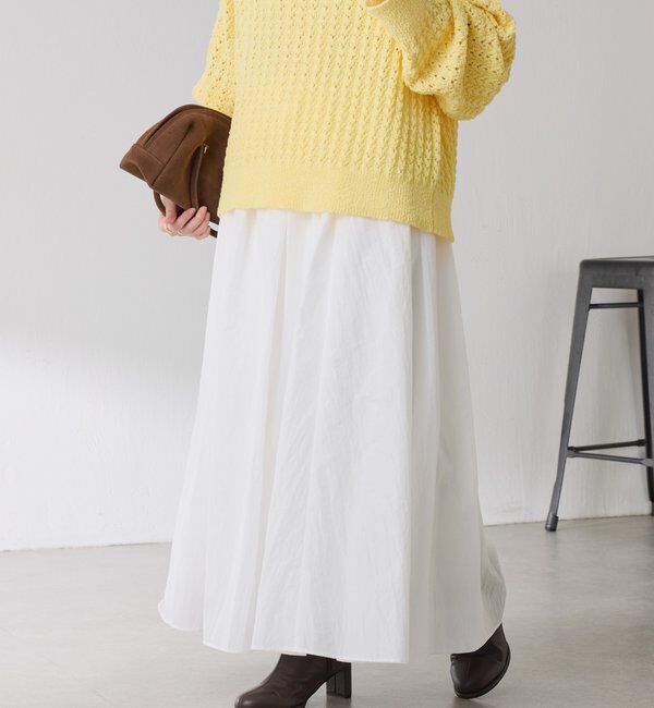  「タックギャザースカート」|スカート|
