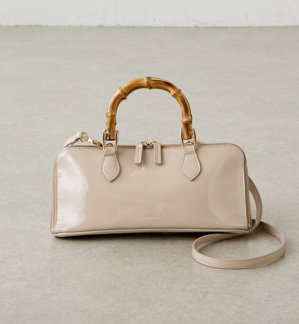  「【PAPILLONNER/パピヨネ】バンブーハンドルバッグ」|その他|