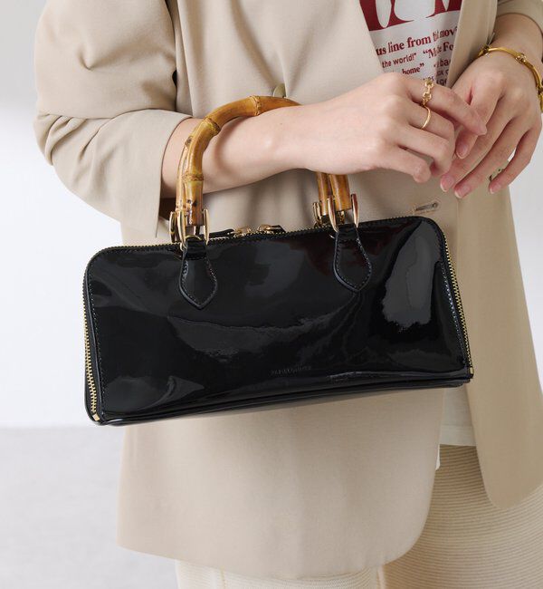  「【PAPILLONNER/パピヨネ】バンブーハンドルバッグ」|その他|