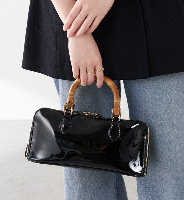  「【PAPILLONNER/パピヨネ】バンブーハンドルバッグ」|その他|