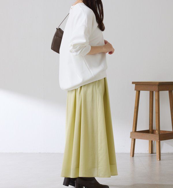  「タックフレアーシアースカート」|スカート|