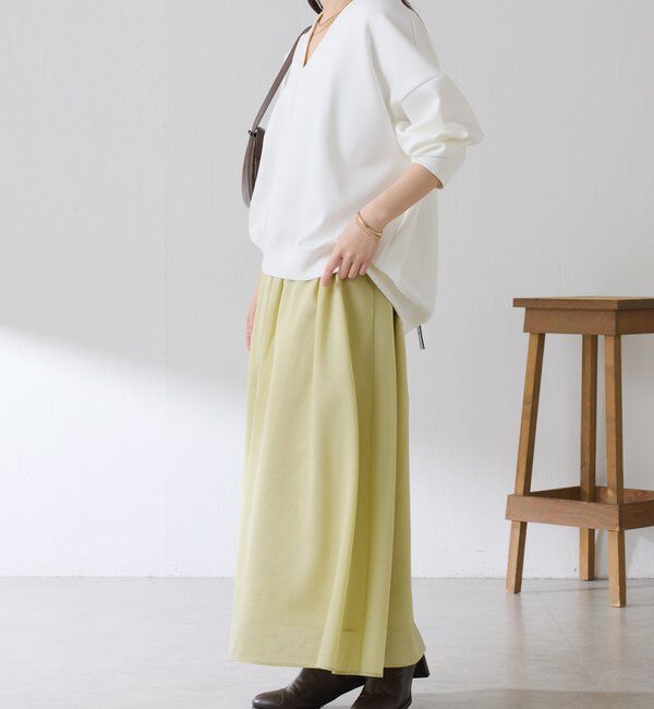  「タックフレアーシアースカート」|スカート|