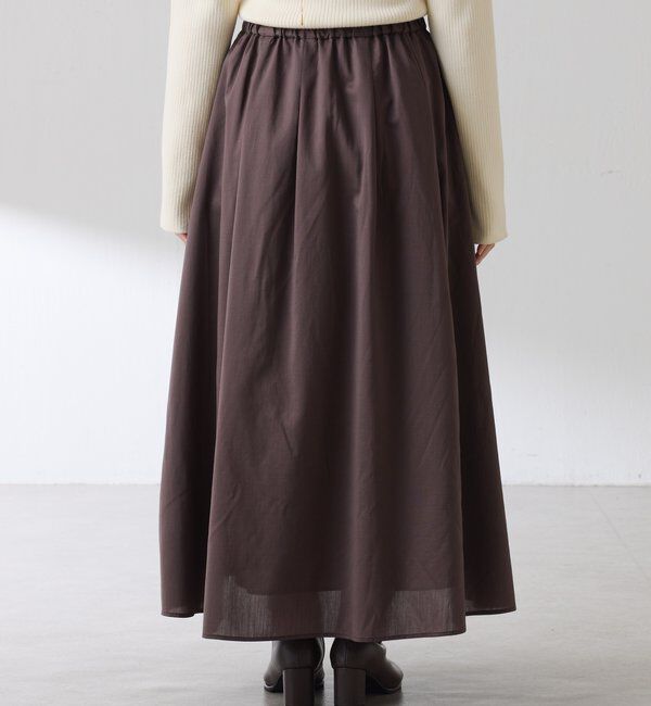  「タックフレアーシアースカート」|スカート|