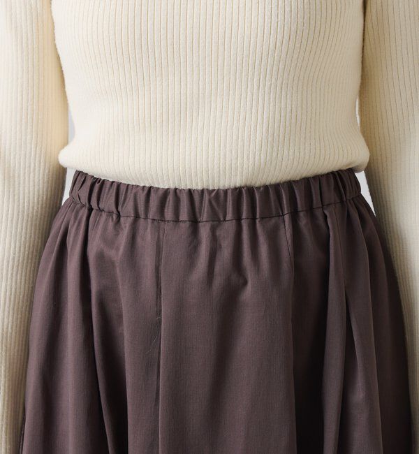  「タックフレアーシアースカート」|スカート|