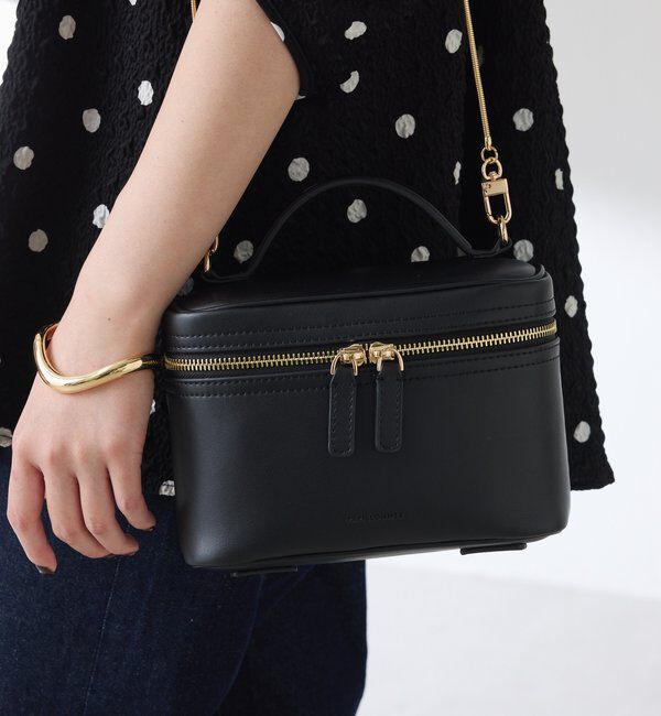  「【PAPILLONNER/パピヨネ】ミラー付きミニバニティバッグ/セレモニー」|その他|