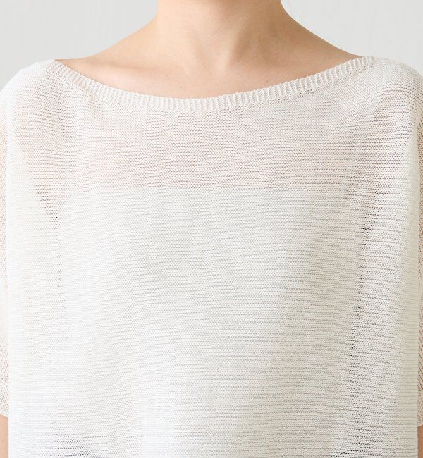  「シャーリーカーンハーフスリーブニット」|ニット・セーター|