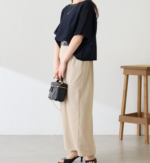  「シャーリーカーンハーフスリーブニット」|ニット・セーター|