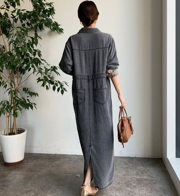  「リヨセルデニムワンピース」|ワンピース|