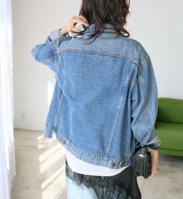  「【リバイバル/新色追加/羽織るだけでサマになる】デニムジャケット」|デニムジャケット|