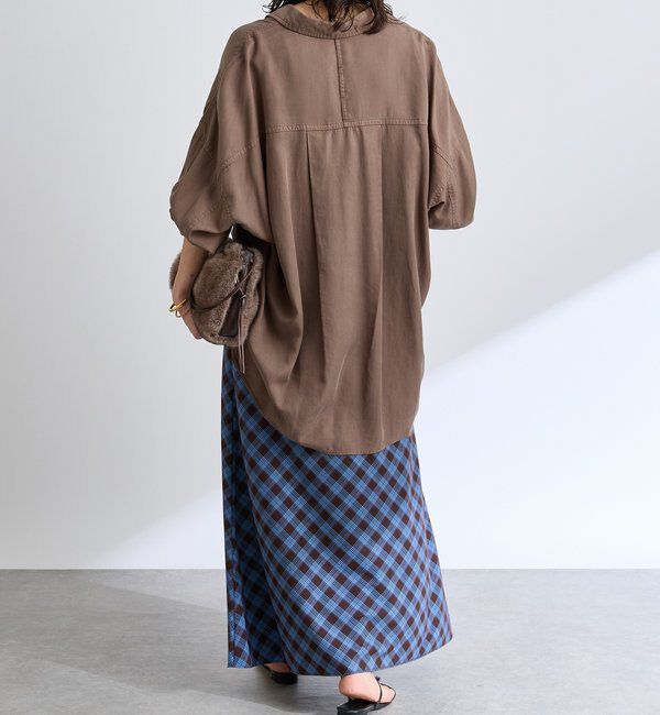  「【セットアップ可】ガーメントダイワイドシャツ」|シャツ・ブラウス|