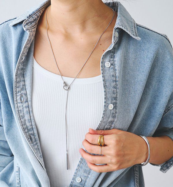  「【R.good（アールドットグッド）】ノットポイントラリエット」|リング|