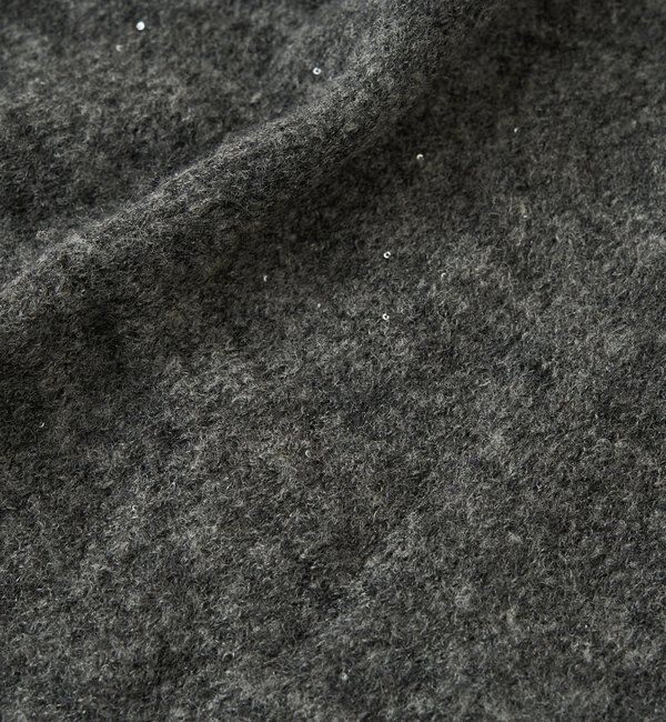  「【リニューアル】2wayスパングルシアーニット」|ニット・セーター|