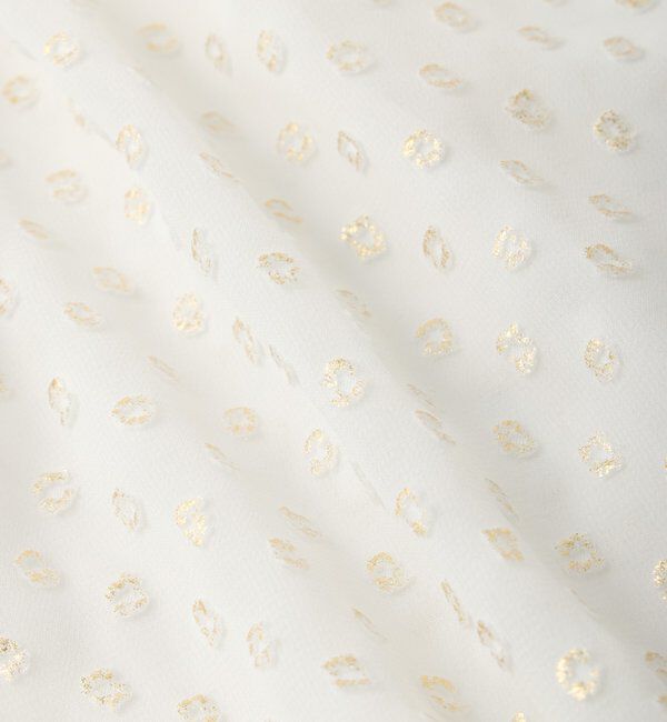  「【上品に華やぐ】フォイルドットボウタイブラウス」|シャツ・ブラウス|