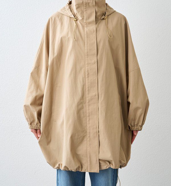  「【花粉ガード・撥水加工・UVカット機能】ドルマンフーディライトコート」|その他|