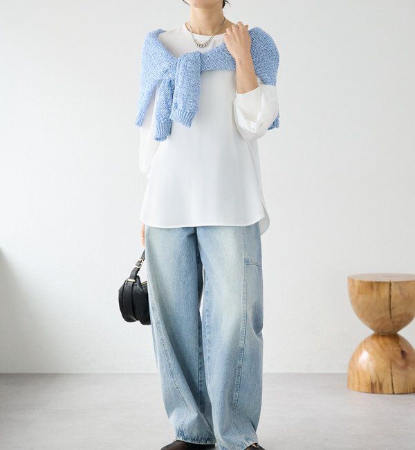  「【トレンド感ある着こなしに】ソフトバレルデニム」|デニム|