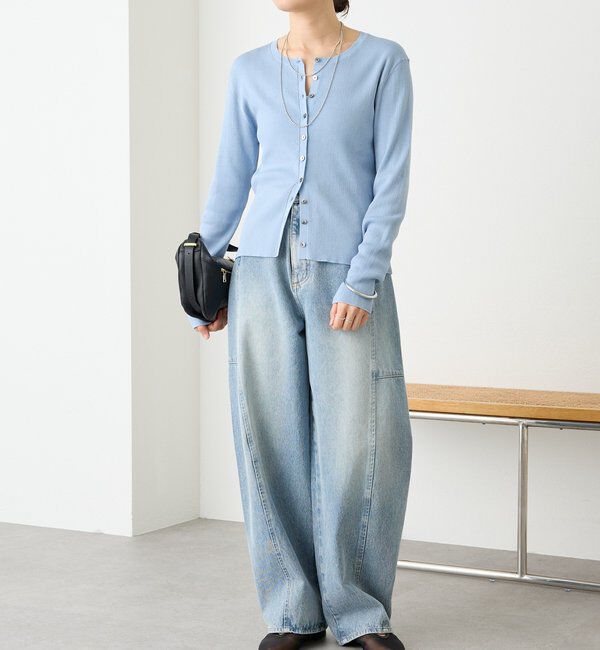  「【トレンド感ある着こなしに】ソフトバレルデニム」|デニム|