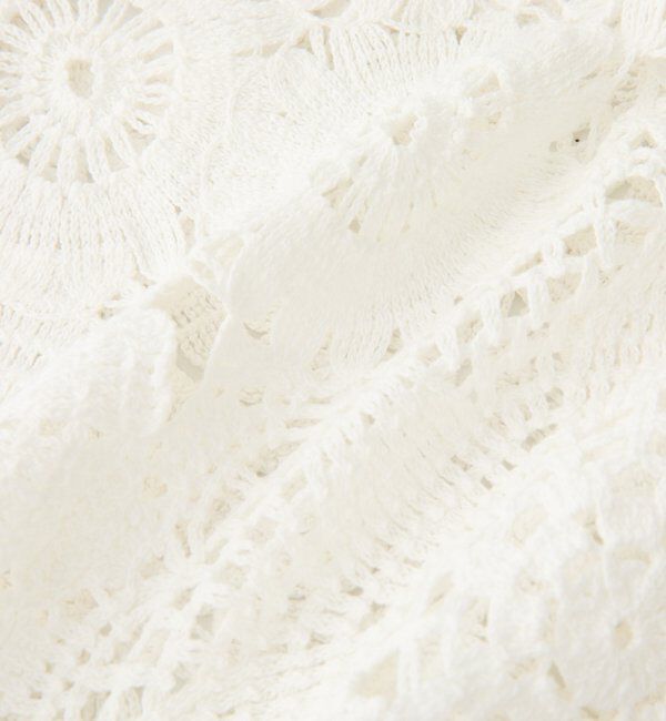  「【着映え】エンブロイダリーベスト」|ニット・セーター|