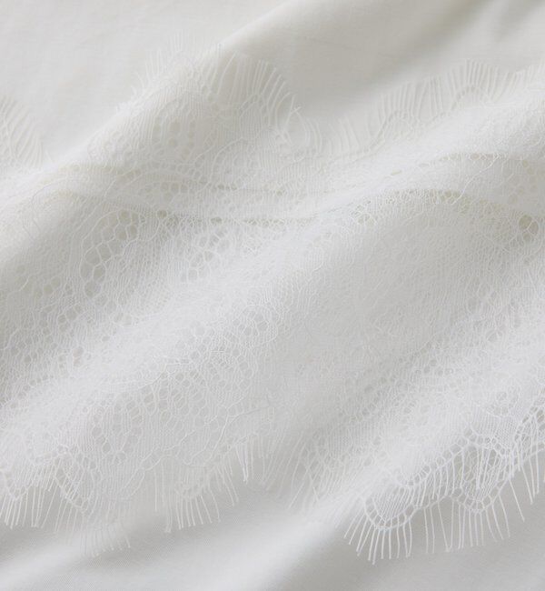  「【レース裾で映える】レースヘムタンクトップ」|キャミソール|