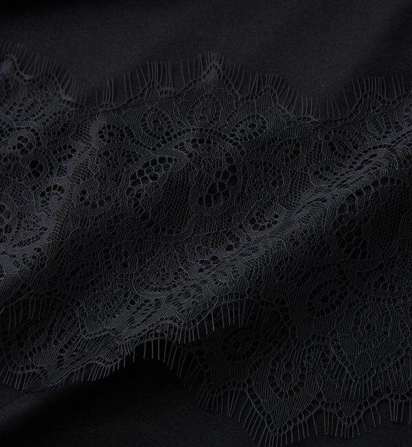  「【レース裾で映える】レースヘムタンクトップ」|キャミソール|