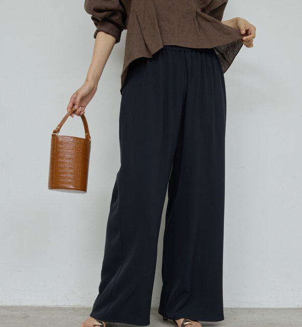  「【即戦力パンツ】【3サイズ展開】ワイドイージーパンツ」|チノ|