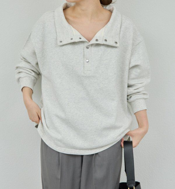  「ハーフスナップスウェット」|Tシャツ・カットソー|